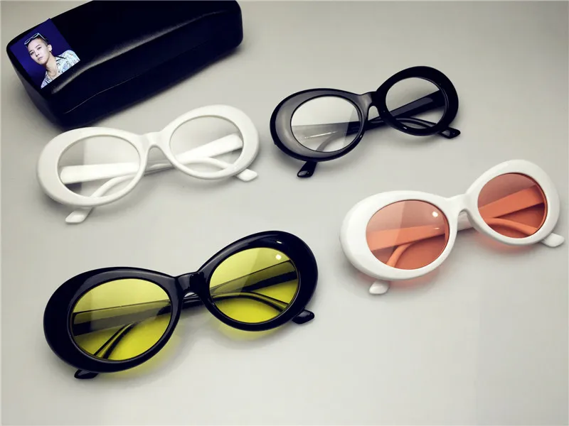 Солнцезащитные очки LongKeeper NIRVANA Kurt Cobain Овальные ретро WXR02|sun glasses|sun glasses womenmale sun |