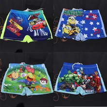 Штаны для мальчиков с цифровым принтом, штаны для плавания для мальчиков 3-8 лет, штаны для плавания для мальчиков с плоским углом