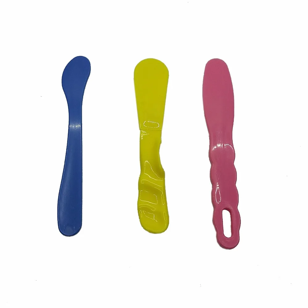 3 pcs Dental Assorted Lab Plastic Mixing Spatula For Impression