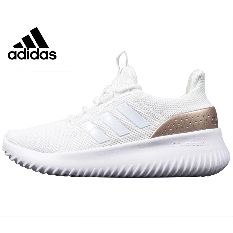 

Adidas Women's Running Shoes, White, High Quality Outdoor Sports Shoes Breathable Lightweight Shock Absorbing DB1791