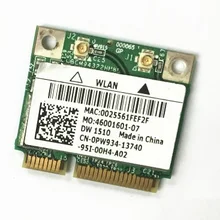 SSEA для Dell DW1510 PW934 Половина мини PCI-E для Broadcom BCM4322 BCM94322HM8L для Dell 1535 1537 E4200 E6400