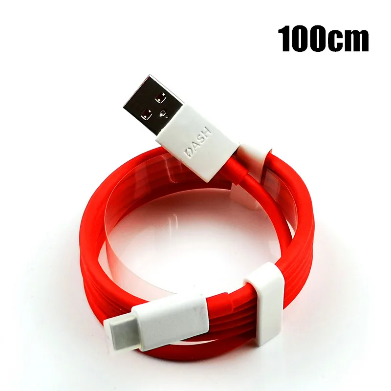 Зарядный кабель OnePlus Dash, 35 см/100 см/200 см, красный, 4A, usb type-C кабель для Oneplus 6t 6 5t 5 3t 3, мобильный телефон