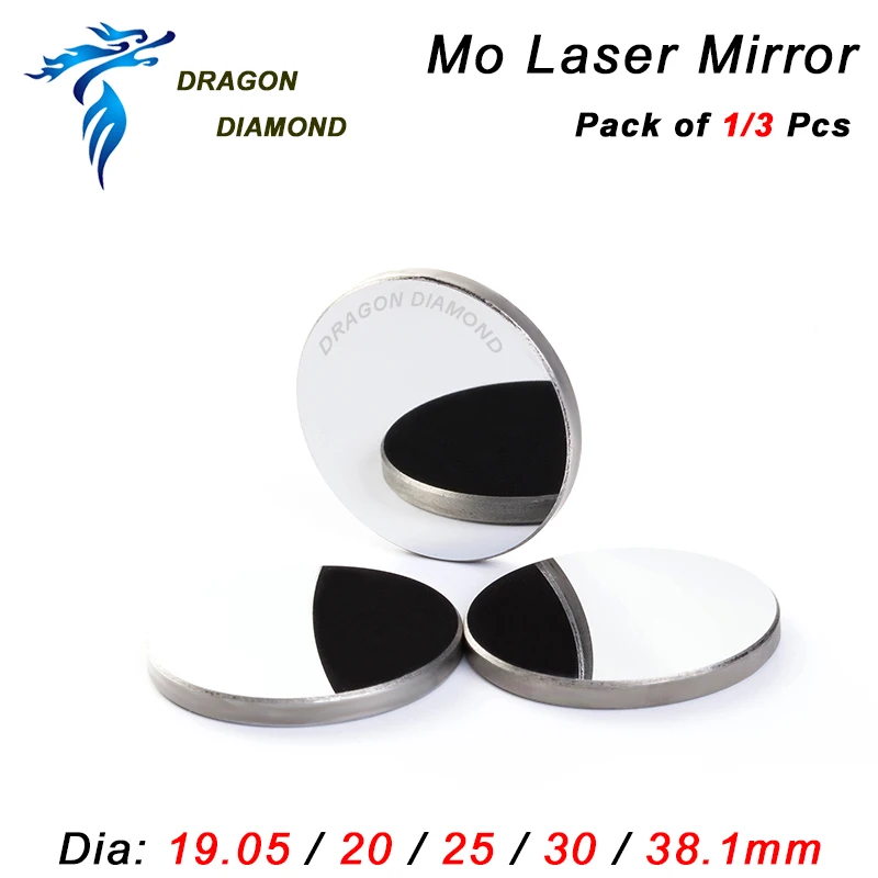 

1pcs 30mm Mo Mirror,CO2 laser cutting machine molybdenum mirror,laser mirror 30mm,reflective mirror