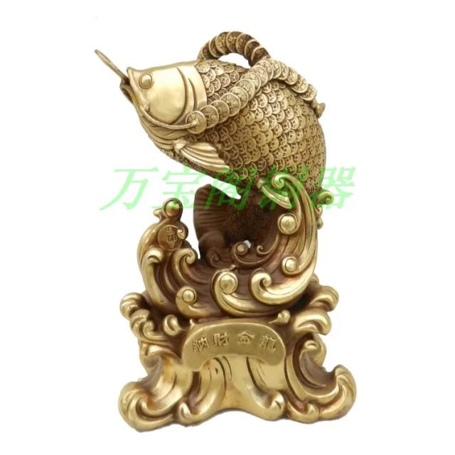 

Copper fish carousingly copper lucky fish home decoration accessories