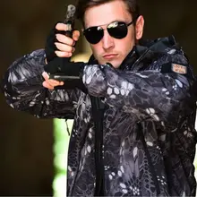 TAD мужской уличный спортивный походная куртка тактическая кожа акулы мягкая оболочка охотничья куртка водонепроницаемая ветрозащитная ветровка куртка