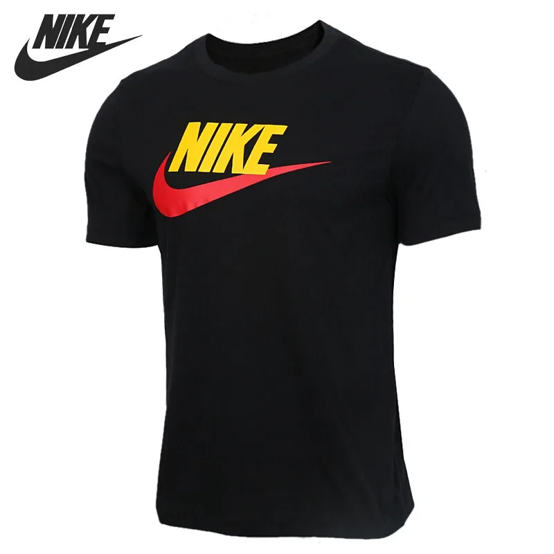 Мужские Оригинальные футболки NIKE ICON FUTURA спортивная одежда с коротким
