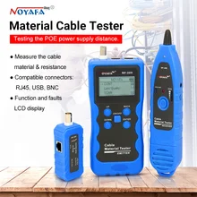 NF-309 Кабельный тестер материал/длина тестер провода локатор POE Тестер кабельного материала тестер с литиевой батареей