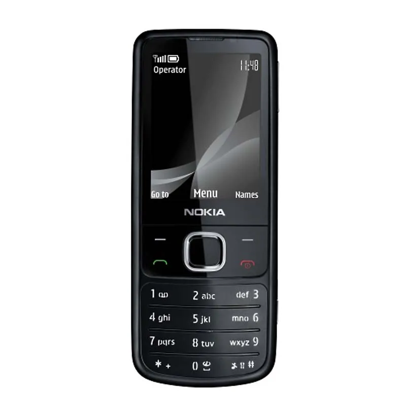Разблокированный Nokia 6700 классический мобильный телефон gps 5MP 6700c английская/Русская/арабская клавиатура Поддержка - Цвет: Черный