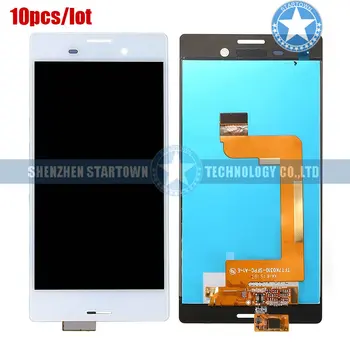 

10pcs/lot White LCD Digitizer Assembly Touch Screen Glass Panel Replacement for Sony Xperia M4 Aqua E2303 E2333 E2353