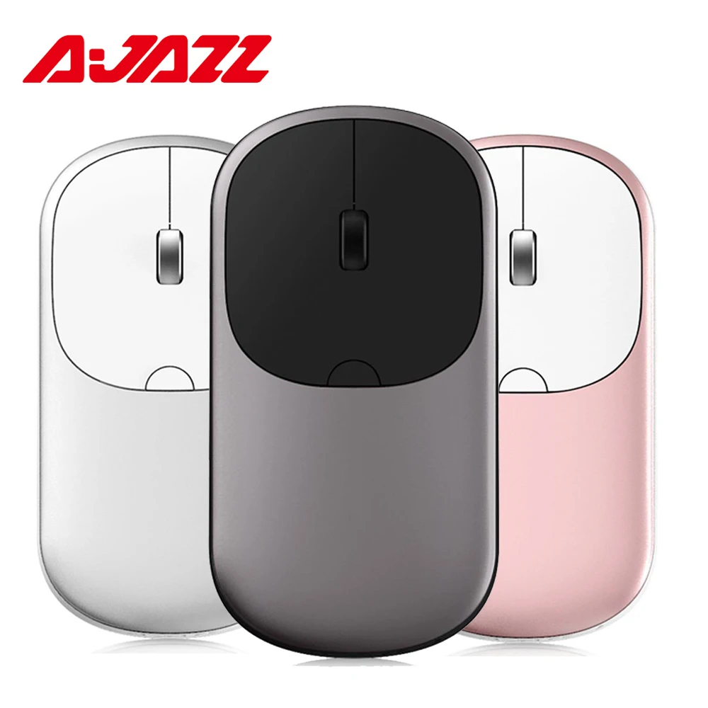 

Ajazz I35T Wireless 2.4G / Bluetooth 4.0 Dual-mode Lightweight Office Mouse 1000 DPI Chargeable Silent Mouse For Window / Mac