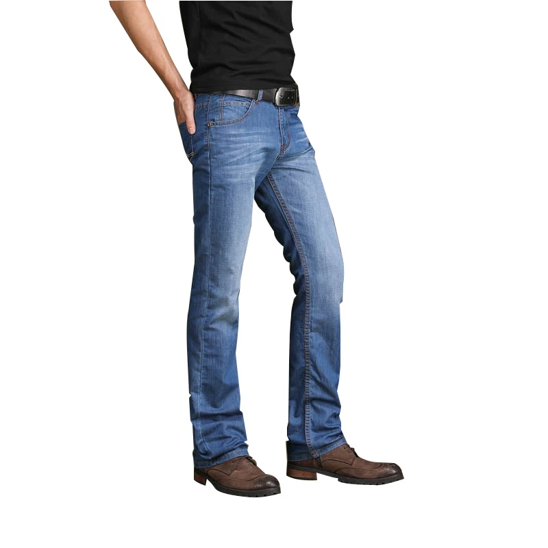 slightly flared pants