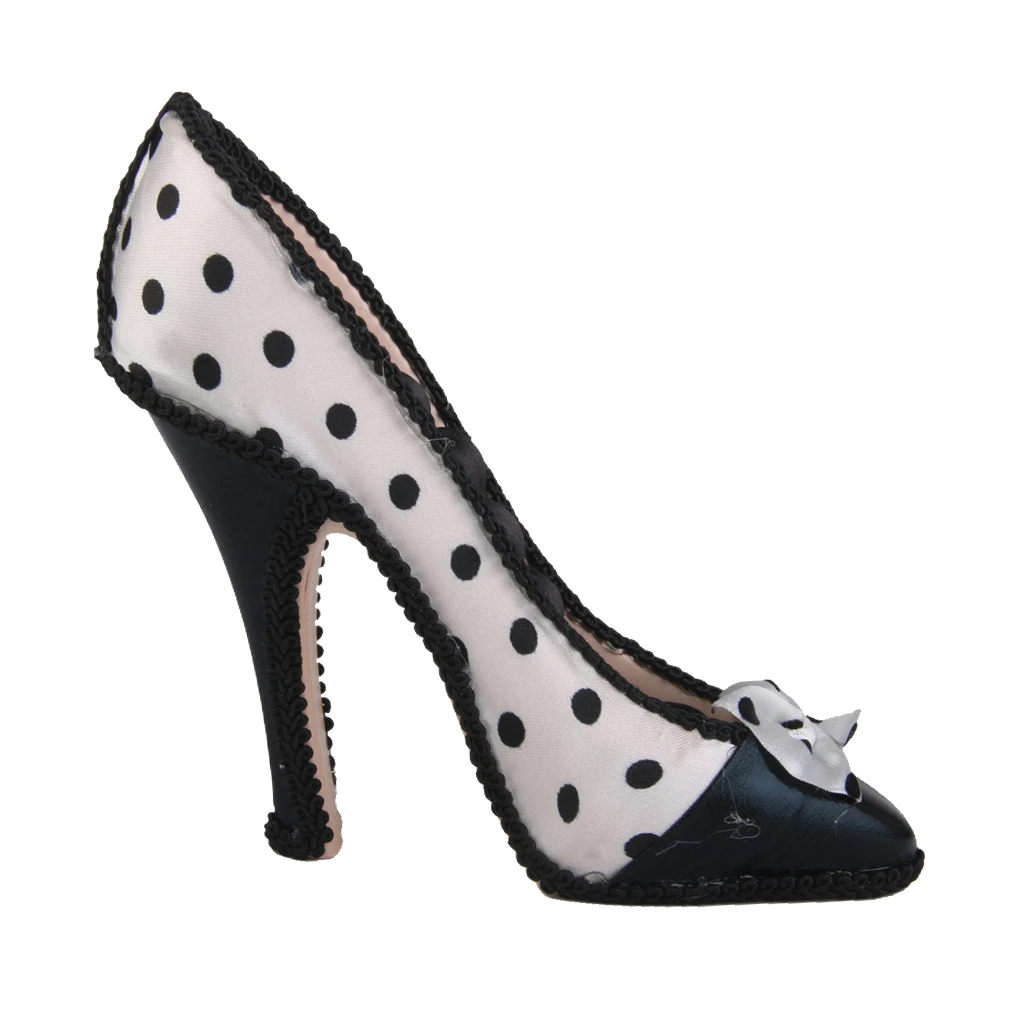 2 Pieces Ring Shoe Shape Resin High Heel Ring Holder Jewelry Display Room Decoration Jewelry Fashion