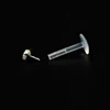 Showlove-1Piece Surgical Steel Bioplast Labret Ear Tragus Cartilage Earring Lip Ring Zircon Opal Stone Piercing Body Jewelry 16G ► Photo 2/6