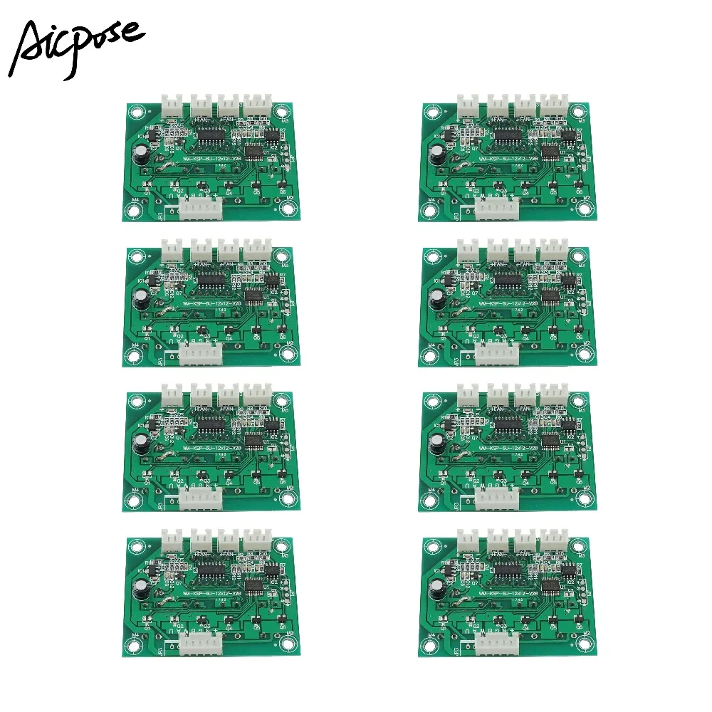 8Pcs/lots 4/8 Channel Motherboard Large Button 7x12W/6x12w/5x12w/12x12w RGBW 4 in 1 LED PAR Voltage 12-36V Par Led | Освещение