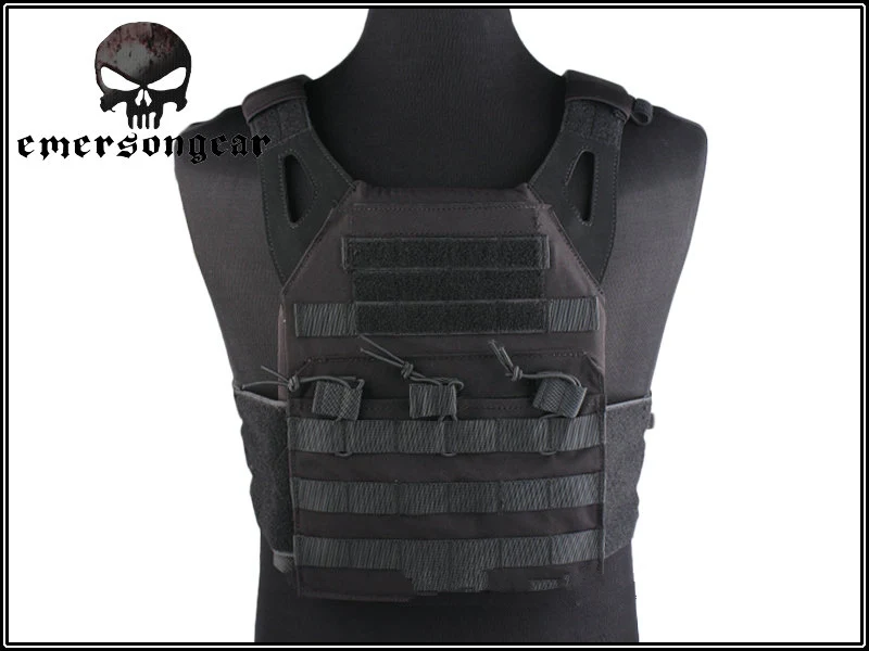 Gilet airsoft noir deals
