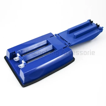 

1pc Manufacturer Plastic Manual Double Cigarette Tube Injector Rolling Machine Package Box Two Tube Roller Maker