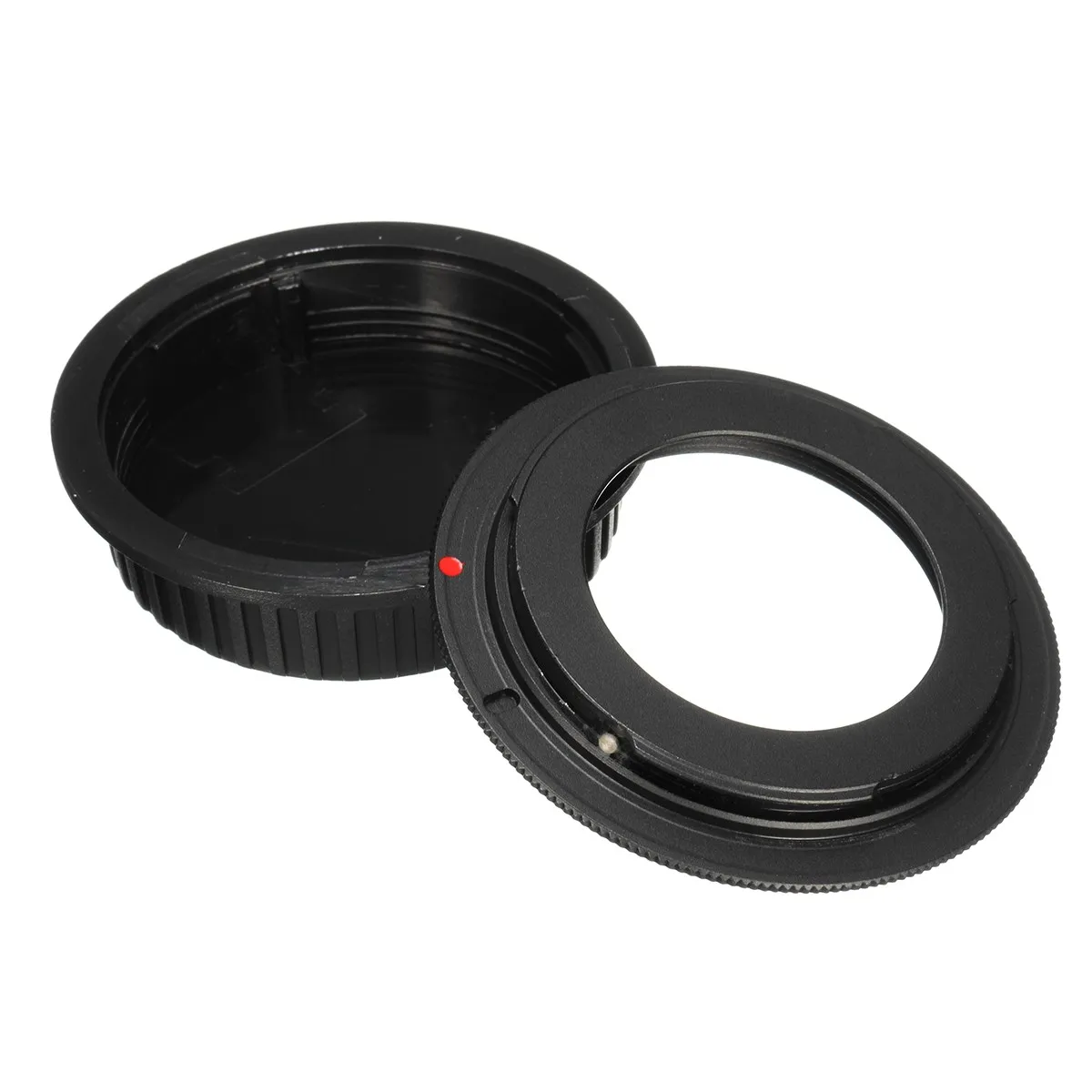 M42 винтовой объектив для Canon EOS EF крепление адаптер Черный 5D II III 6D 7D 70D 100D + крышка|lens
