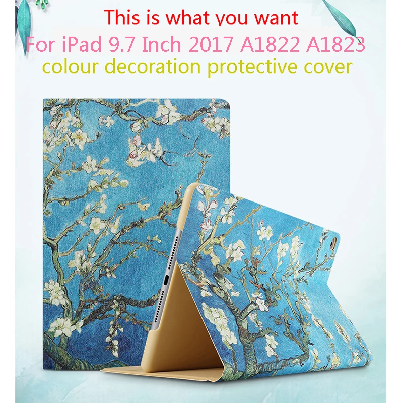 Fashion Colour Decoration Protective Cover For ipad 9.7" 2017 A1822