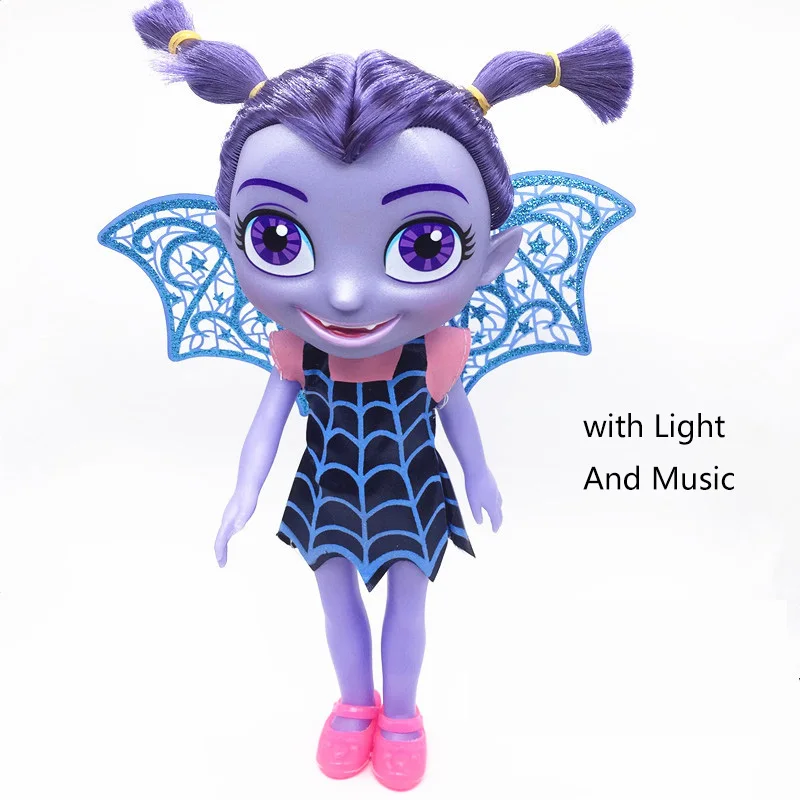 

10 Inches Vampirina Batwoman Girl The Vamp Junior Action Figure with music and lights Girl Gifts Brinquedos
