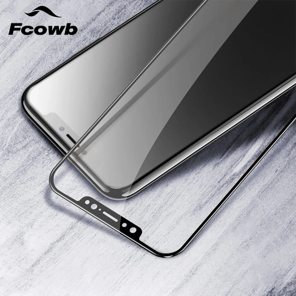 FCOWB для Xiaomi Mi 8 закаленное стекло 0 26 мм 9 H твердость полное покрытие полноэкранное