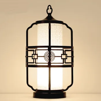 

Chinese style table lamps bedroom living room bedside lamp classical retro antique decorative lamp study hotel desk lamps ZA921