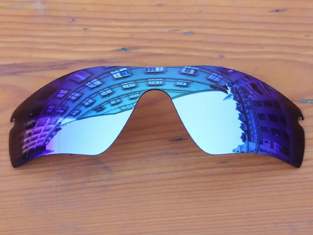 Polycarbonate Ice Blue Mirror Replacement Lenses For Radar Path font b Sunglasses b font Frame 100
