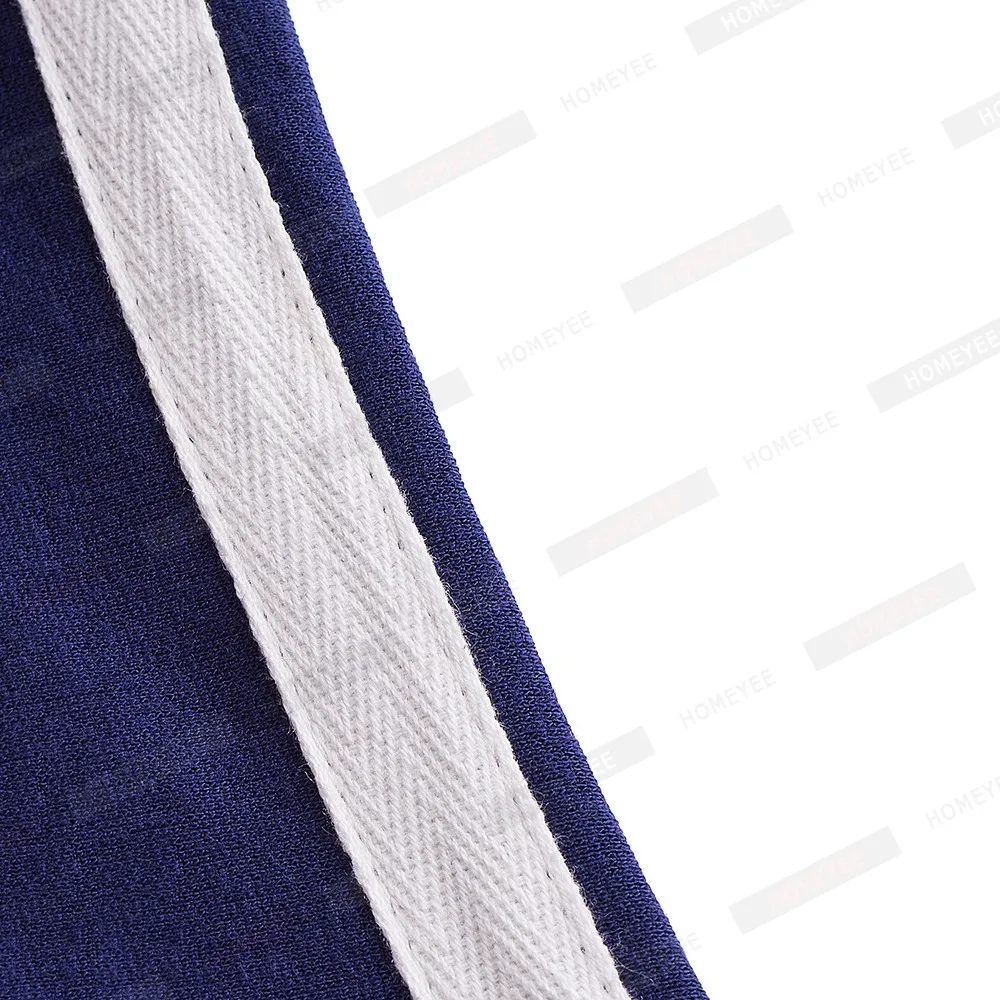 Женское винтажное осенне-зимнее темно-синее двубортное платье-карандаш с длинным рукавом и стоячим воротником EB410