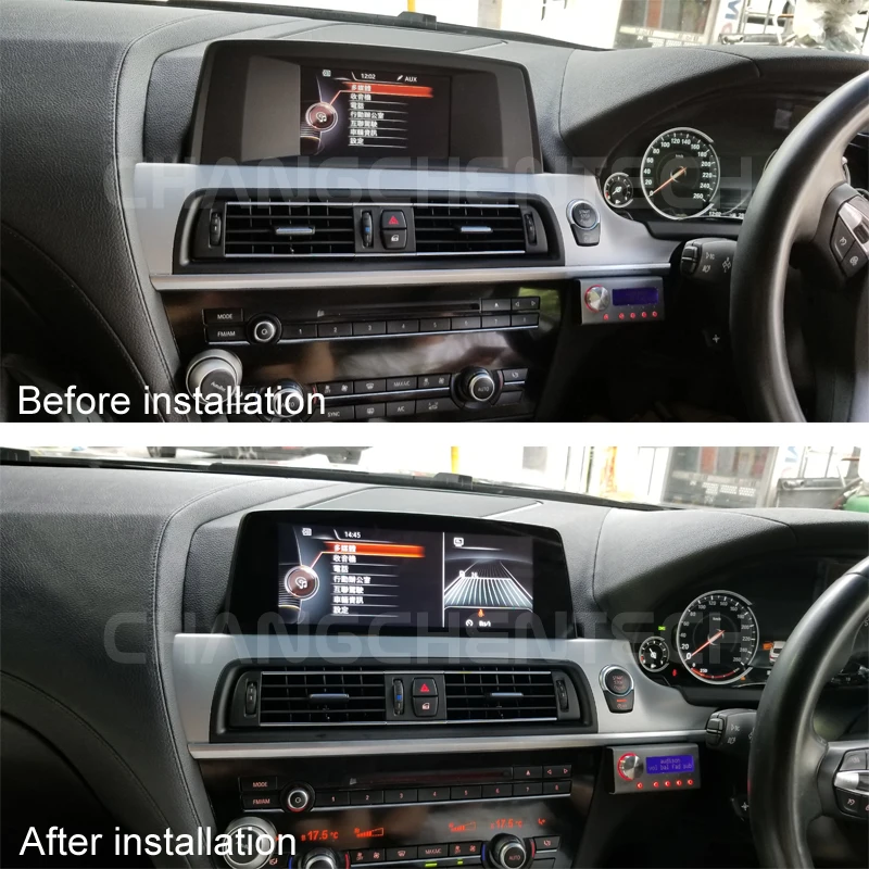 Sale Android 9.0 Car Multimedia Px6 6 Core CPU for BMW 6 Series F06 F12 F13 CIC Car GPS Navigation Compatible Original iDrive BT WiFi 5