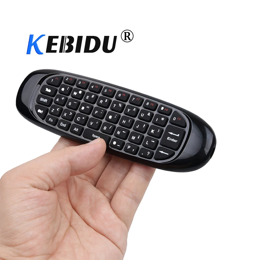 

Kebidu 2.4G Air Mouse Rechargeable Wireless Remote Control Keyboard For Android TV Box Computer