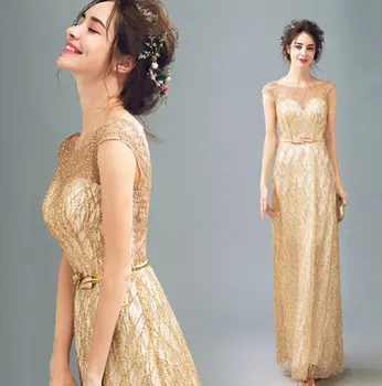 

Women Summer Dress Luxury Sexy Hollow Out Ball Gown Gold Sequin Clothes Elegant Backless Bridesmaid Maxi Long Party Dresses