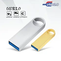 Металлический USB флеш-накопитель 32 ГБ флеш-память 16 Гб usb диск usb 3,0 Забавный Флешка menoria USB 64 ГБ USB флеш-накопитель 128 ГБ usb накопитель