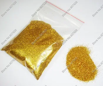 

50g/bag x 1/128"(0.2mm)Gold Color Shining Nail Glitter Dust Powder for Nail Art DIY decoration and Glitter Crafts