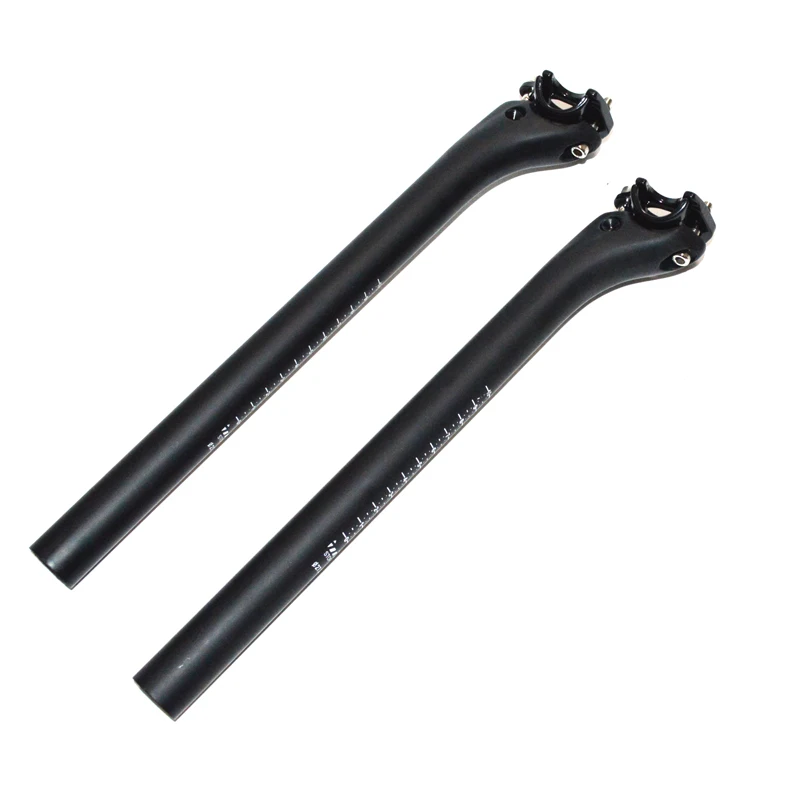 UD carbon fiber road bicycle seat post offset mtb bike seatpost setback bicycle parts 31.6 30.8