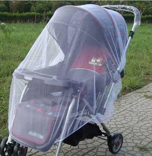 portable Baby Stroller Safe care Mosquito Insect Net Safe Mesh Pushchair Protector Buggy Pram cart Cover accessories