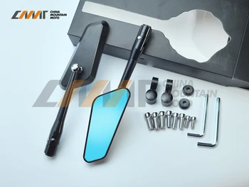 

Black Motorcycle Rearview Mirror Case for YAMAHA SUZUKI KAWASAKI HONDA KTM DUCATI ALL Aluminum