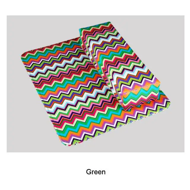 Angnya профессиональный держатель для подушек для рук из мягкой искусственной кожи, губка для рук, ромбовидная форма, квадратный дизайн, подушка для ногтей, набор для маникюра - Цвет: Green