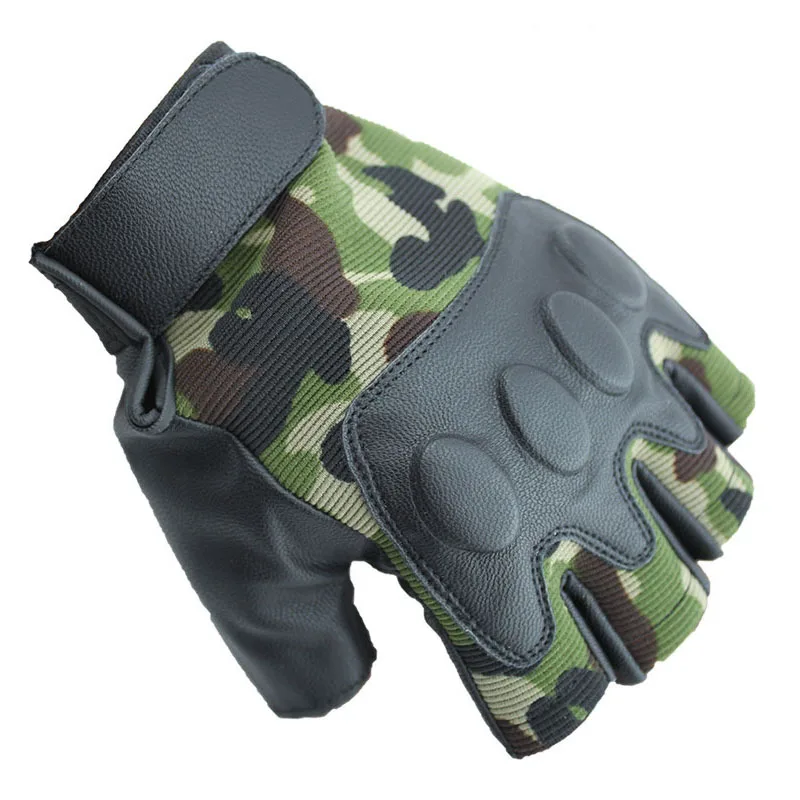 Fingerless Army Military Tactical Gloves For Men