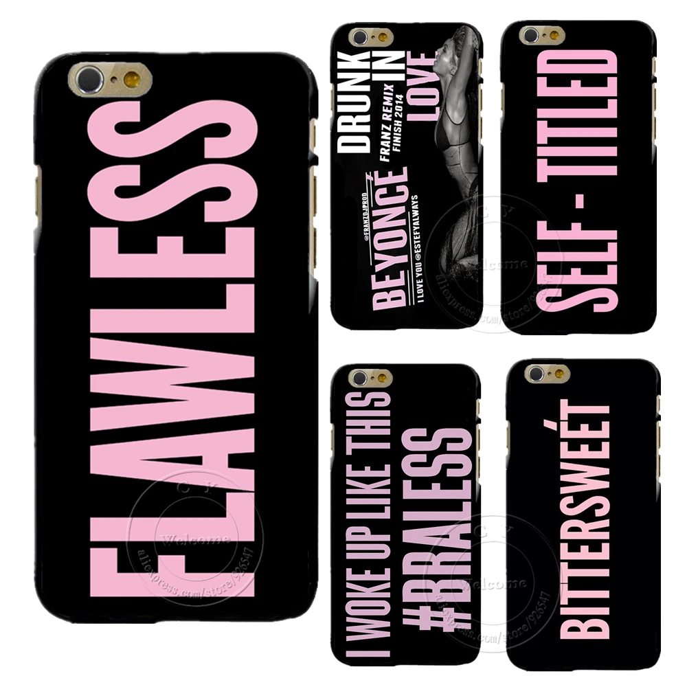 Модный чехол для телефона Beyonce Flawless Yonce Queen iPhone XS Max XR 4 4S X 5 5S SE 5C 6s 6 7 8 Plus Capa Fundas|phone