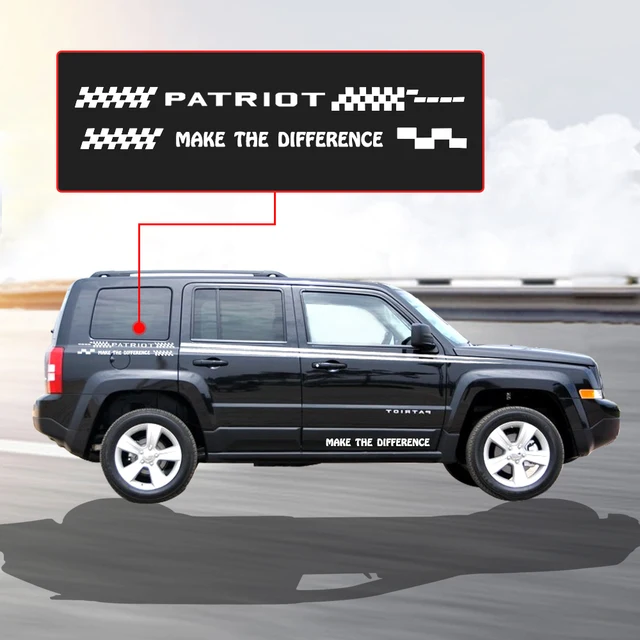 for Jeep Patriot Car Side Body Decal Sticker for Hatchback Sedan SUV