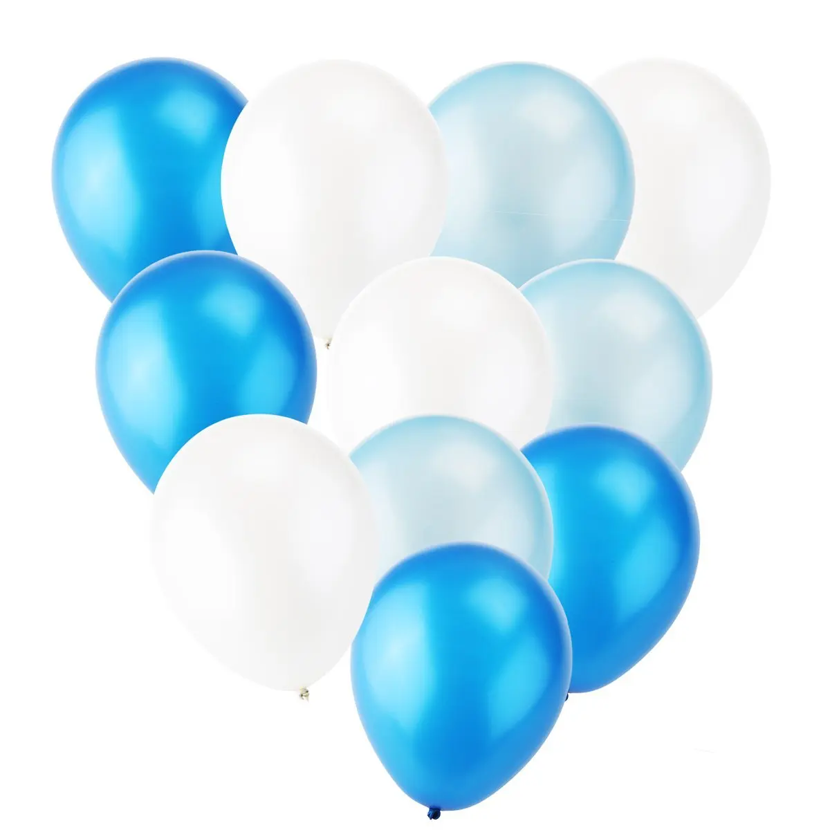 30pcs 12 Inch Latex Balloons Blue Balloons for Wedding Party Festive