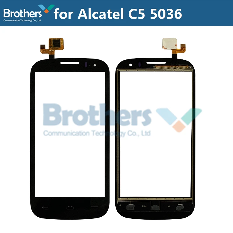 Touch Screen Digitizer For Alcatel C5 OT5036 Touch Glass for Alcatel 5036 5037 5036D 5037E Screen Glass Sensor Reapair Part Test (3)