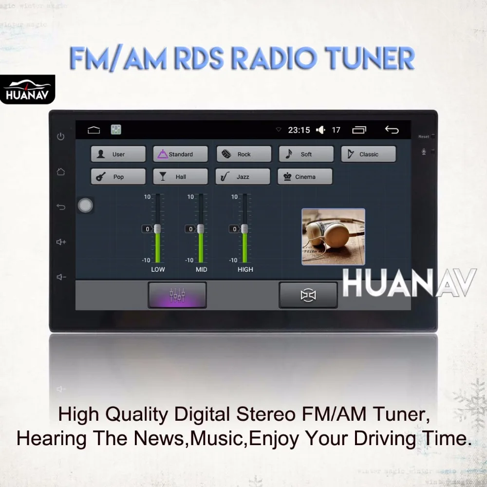 Excellent Universal Car radio Player GPS navigation for most car 2 din car radio GPS Android 6.0 7 INCH Multimedia Stereo Headunit 2