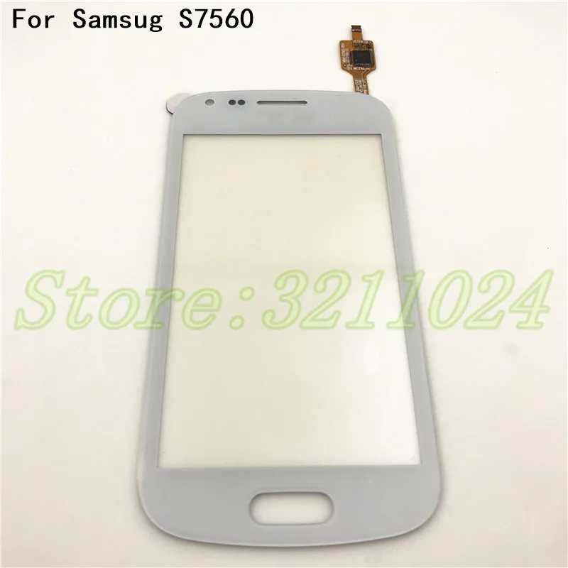 

New Touch Screen For Samsung galaxy Trend GT S7560 S7562 Digitizer Touch Screen Glass Screen Replacement -White Black+tools