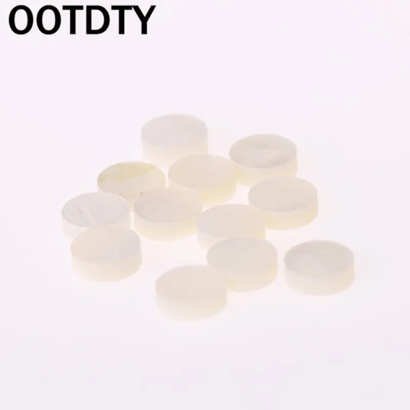 

12pcs Fingerboard Dots 6mm Inlay Materials for Guitar Bass Ukulele Accessory