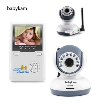 

660C Digital Baby Monitor Video Babysitter 2.4 inch LCD Intercom IR Night vision Zoom Rechargeable Battery