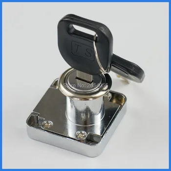 

10 pcs 22mm cylinder half turned desk drawer lock furniture door lock with same keys