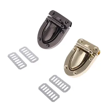 

Sell at a loss! 1Pc Metal Clasp Turn Lock Twist Locks for DIY Handbag Bag Purse Hardware Accessories Handbag Buckles