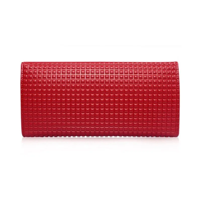

Woman Genuine Leather Long Wallet LayerHigh-capacity Package Clutch Bag Fashion Card Holder Money Coin Purse Carteira Feminina