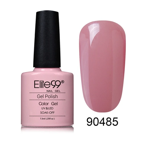 Elite99 замачиваемый УФ-гель для ногтей, вылечиваемый светодиодный Гель-лак для ногтей, долговечный лак для ногтей, 1 шт., 79 цветов - Цвет: 90485