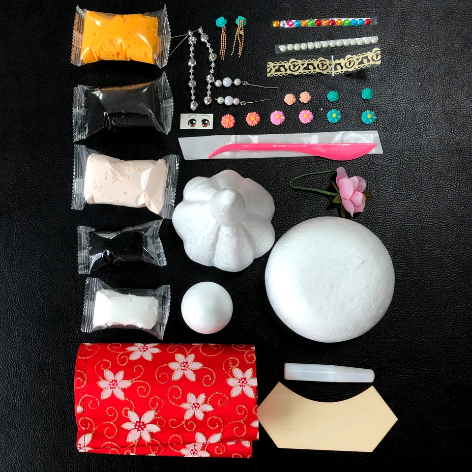 Soft Clay Slime Doll Set DIY Colorful Clay Chinese Style Doll With Dress Handwork Clay New Arrival Slime Supplies DOLLRYGA Soft Clay Slime Doll Set DIY Colorful Clay Chinese Style Doll With Dress Handwork Clay New Arrival Slime Supplies DOLLRYGA